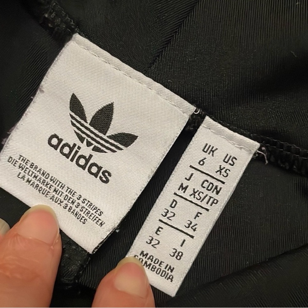 Adidas Originals Trefoil Black Leggings - Picture 6 of 7